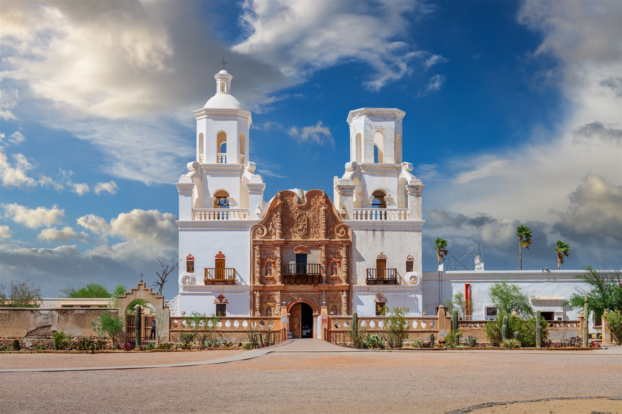 Mission San Xavier del Bac near Tucson